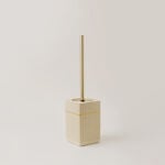 Homez sandstone toilet brush holder, beige 9.6*9.6*42cm image number 0