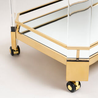 Trolley Ssteel Acrylic 80*42*80 cm
