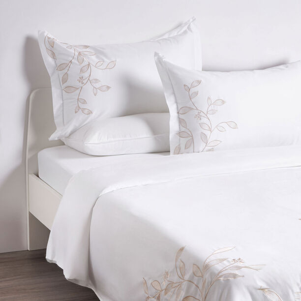 Boutique Blanche 4pcs duvet set super king size 240*260cm, white image number 0