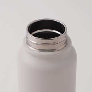 ألبرتو قارورة رياضية مزدوجة الجدار من ستانلس ستيل، بيج 800مل