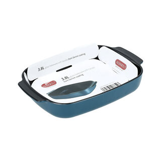 Alberto blue glass oven dish 3.8L