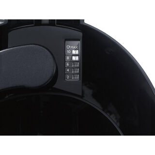 Philips stainless steel & plastic black coffee maker 1000W, 1.2L