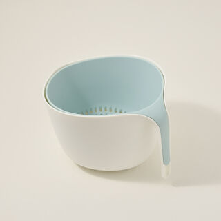 Alberto mixing bowl set with strainer