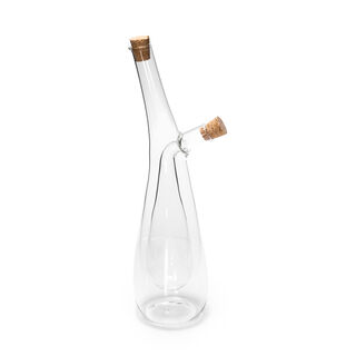 Oil And Vinegar Bottle With Cork Lid Balloon Shape