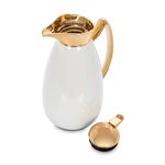 Dallety Steel Flask White/Gold 1L image number 2