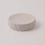 هومز طقم اكسسوارات حمام 3 قطع ستون وير مموج، أبيض image number 3