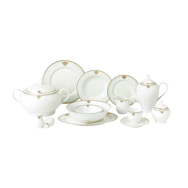 La Mesa 47 Pieces Porcelain Dinner Set image number 0