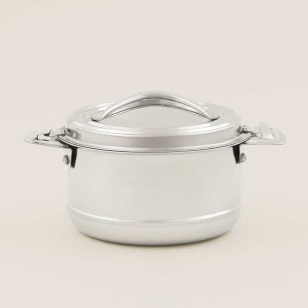 Maxima 3Pcs Stainless Steel Hotpot set image number 3