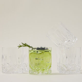 RCR transparent crystal glasses set of 6 pc