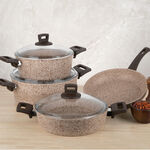 Alberto Granite Cookware Set Of 7 Pieces image number 3