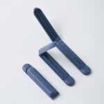 Alberto set of 9 bag clips blue large & small sizes, blue image number 2