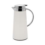 Dallety Steel Vacuum Flask Pipe Chrome/White 1L image number 1