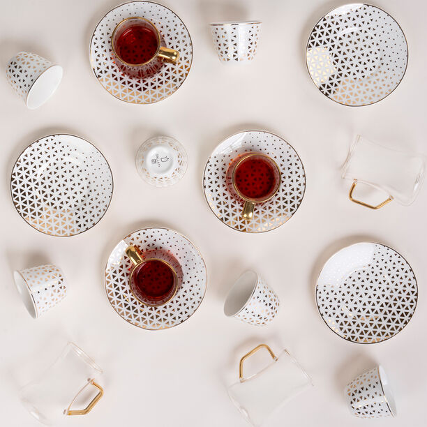  12PCs Turkish coffee set image number 5