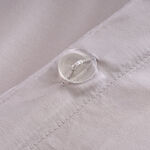 Boutique blanche 500tc egyptian cotton super king duvet set 260*220 cm violet image number 3