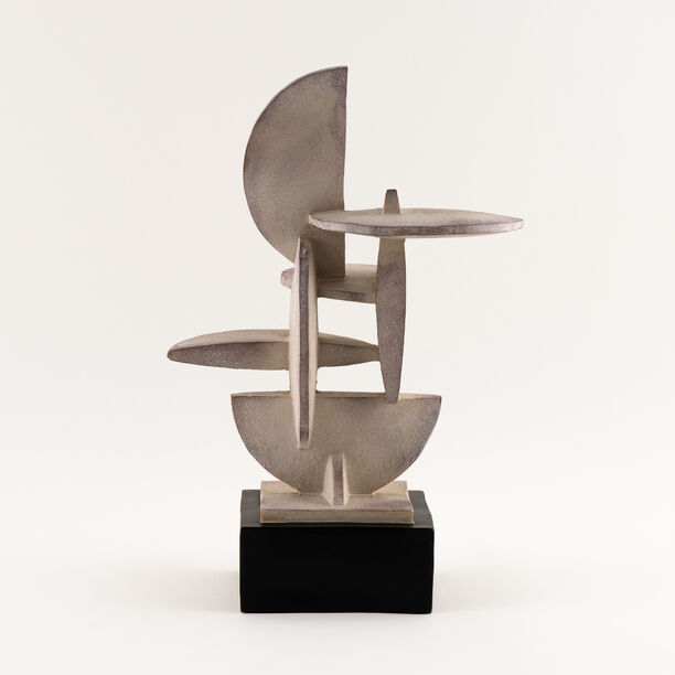 هومز قطعة ديكور جاز ريزن 27.5*22.5*40.5سم، بيج image number 1