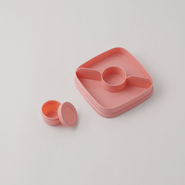 ألبرتو وعاء سلطة بلاستيك، وردي 15.8*15.8*14.3سم image number 3