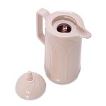 Dallety Plastic Vacuum Flask Beige image number 1