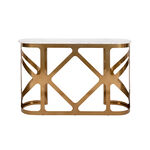 Diamond Link Fretwork Console Table 145*40.9*91.5 cm image number 1