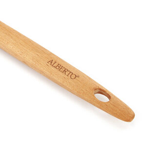 Alberto Silicone Spatula With Wooden Handle Pink 