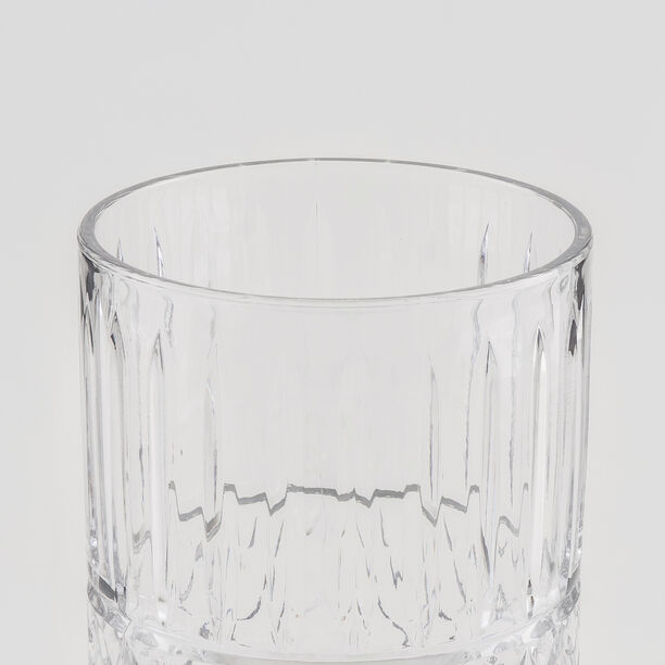 هومز سلة مهملات زجاج دايموند شفافة 18*18*26سم image number 2