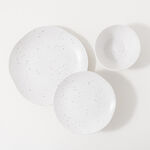 La Mesa white 18 pcs stoneware dinner set image number 1