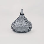 دلتي تمرية زجاج 12.7*12.8سم، رمادي image number 2