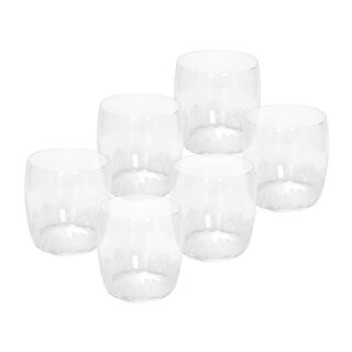 Rcr 6 Pcs Crystal Tumblers Fiordaliso Dof