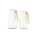 2 Pcs Steel Vacuum Flask Set image number 1