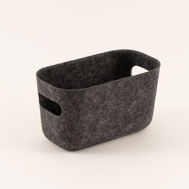 Homez Storage Basket, Dark Grey 25*13*14 Cm image number 0