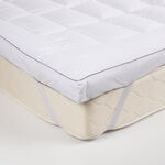 Cottage plush mattress topper with a down proof finish 160*200*10cm image number 0