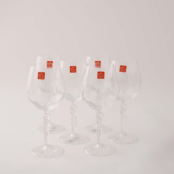 RCR 6 pc crystal goblets set 530 ml Alkemist collection image number 2