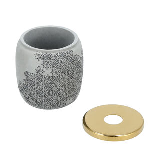 Sarab Ceramic Tissue Box 14.5*14.5*16.5 Cm