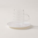 Dallaty glass tea cup set 12pcs image number 2
