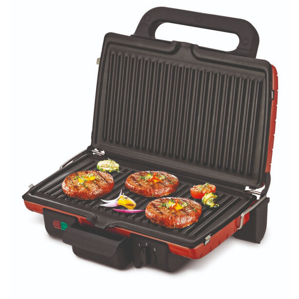 Tefal Meatgrill Ultracompact 600W Red Grill image number 0