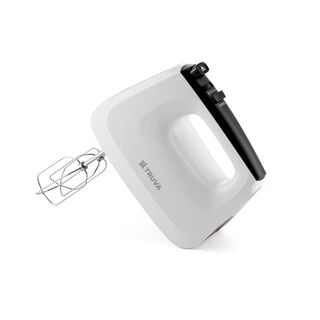 Truva White 5 Speed 500W Hand Mixer With Beaters And Hooks