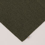 بوتيك بلانش غطاء وسادة بدون حشوة بتصميم بولي بوكليه 45*45سم، أخضر image number 1