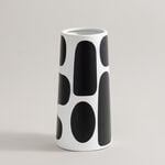 Homez black memphis ceramic vase 15*12.5*30.5cm image number 0