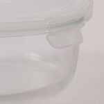 Alberto glass round food container 1300ml with lid vent image number 2