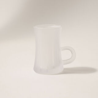Dallaty glass 12pcs tea cup set, white