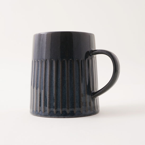 Dallaty Round Ceramic Mug, Navy image number 0