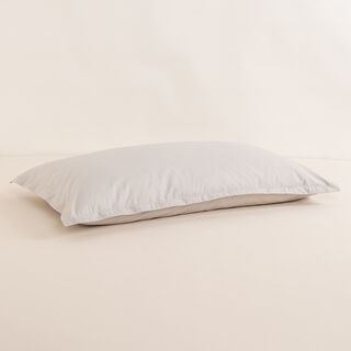 Boutique Blanche Pillow Cover Set 100% Cotton 200Tc Percale King Grey 90*50 Cm