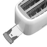2 slots Sencor white electric toaster 750 W image number 5