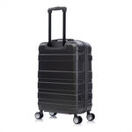 Travel Vision Abs Wheeled Suitcase, Dark Grey, 24 Inch, 44*25.5*66.5 Cm image number 4