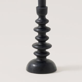 Homez Forming Candle 8.5*37Cm Soy Wax, Black
