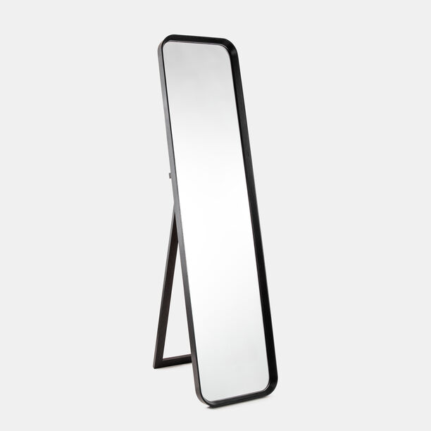 "Homez mdf wooden floor mirror, black, 40*165 cm image number 0