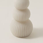 Homez Candle 15Cm Soy Wax, Grey image number 2