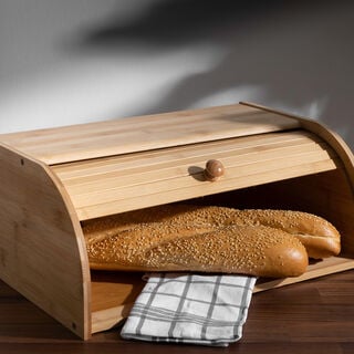 Alberto Bamboo Bread Bin