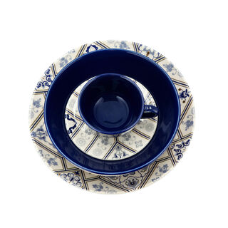 Rio Azulejo 20 Pcs Dinner Set