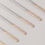 Pentola stainless steel dinner fork set 6pcs with mirror polish 3mm image number 2