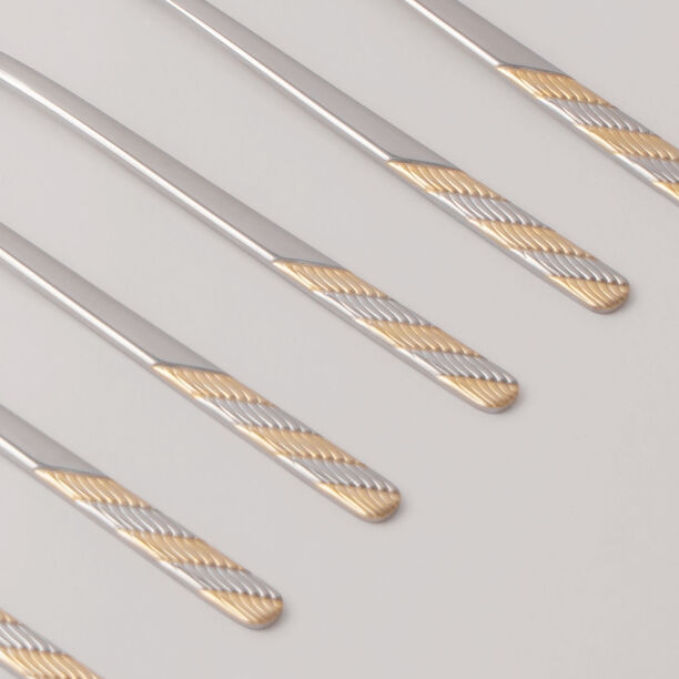 Pentola stainless steel dinner fork set 6pcs with mirror polish 3mm image number 2